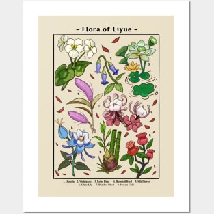 Flora of Liyue Posters and Art